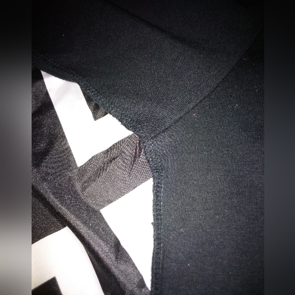 BLAC LABEL Gothic Graphic Embroidered Long Sleeve Exposed Hem Shirt Men's 4X Blk - Picture 10 of 14